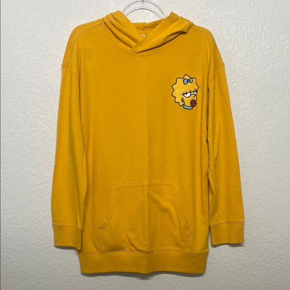 Old Navy Other - Old Navy The Simpson’s Boys Size XXL (18) Mustard Hoodie